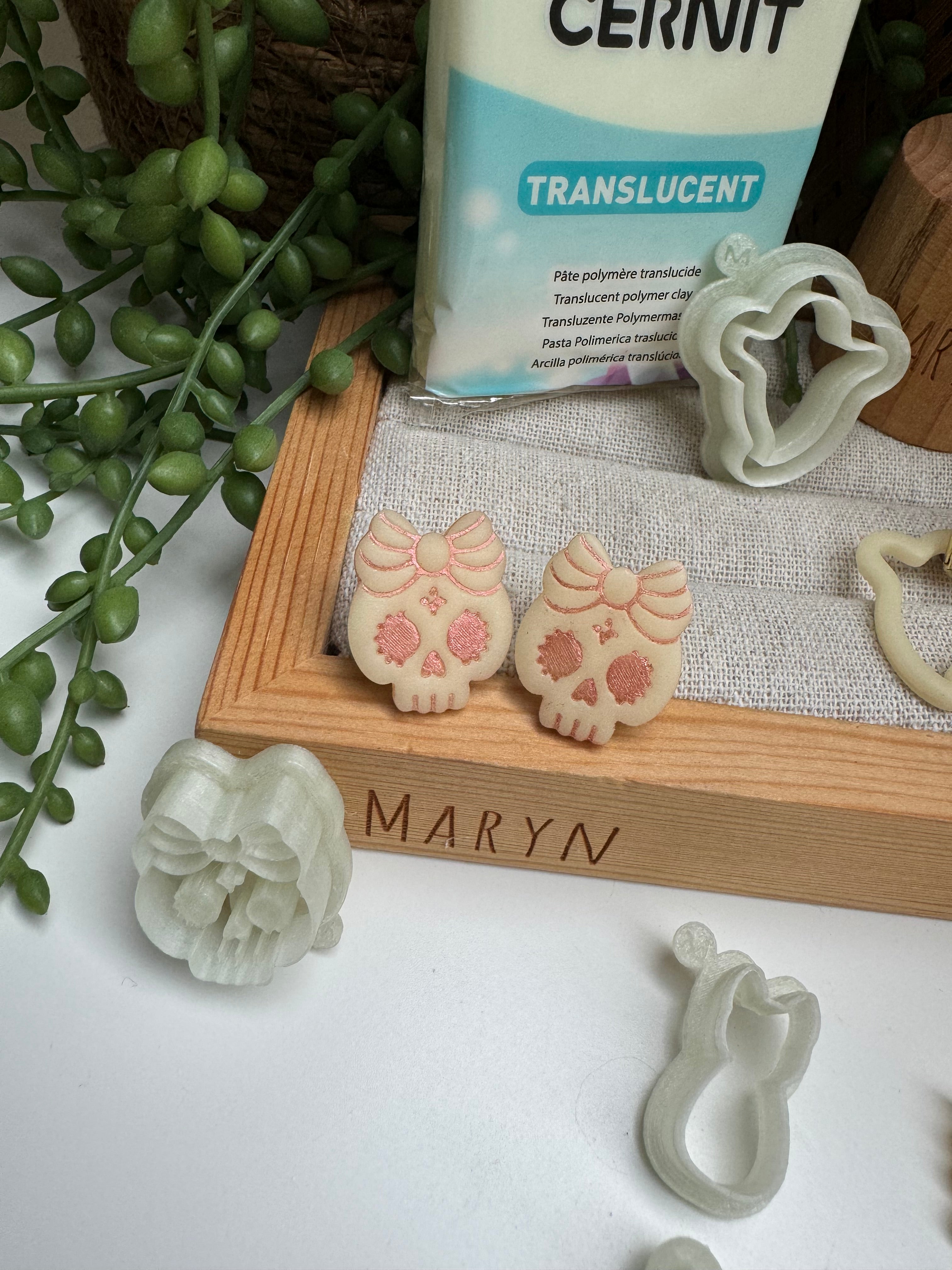 "Halloween" set of claycutters (6 pieces)