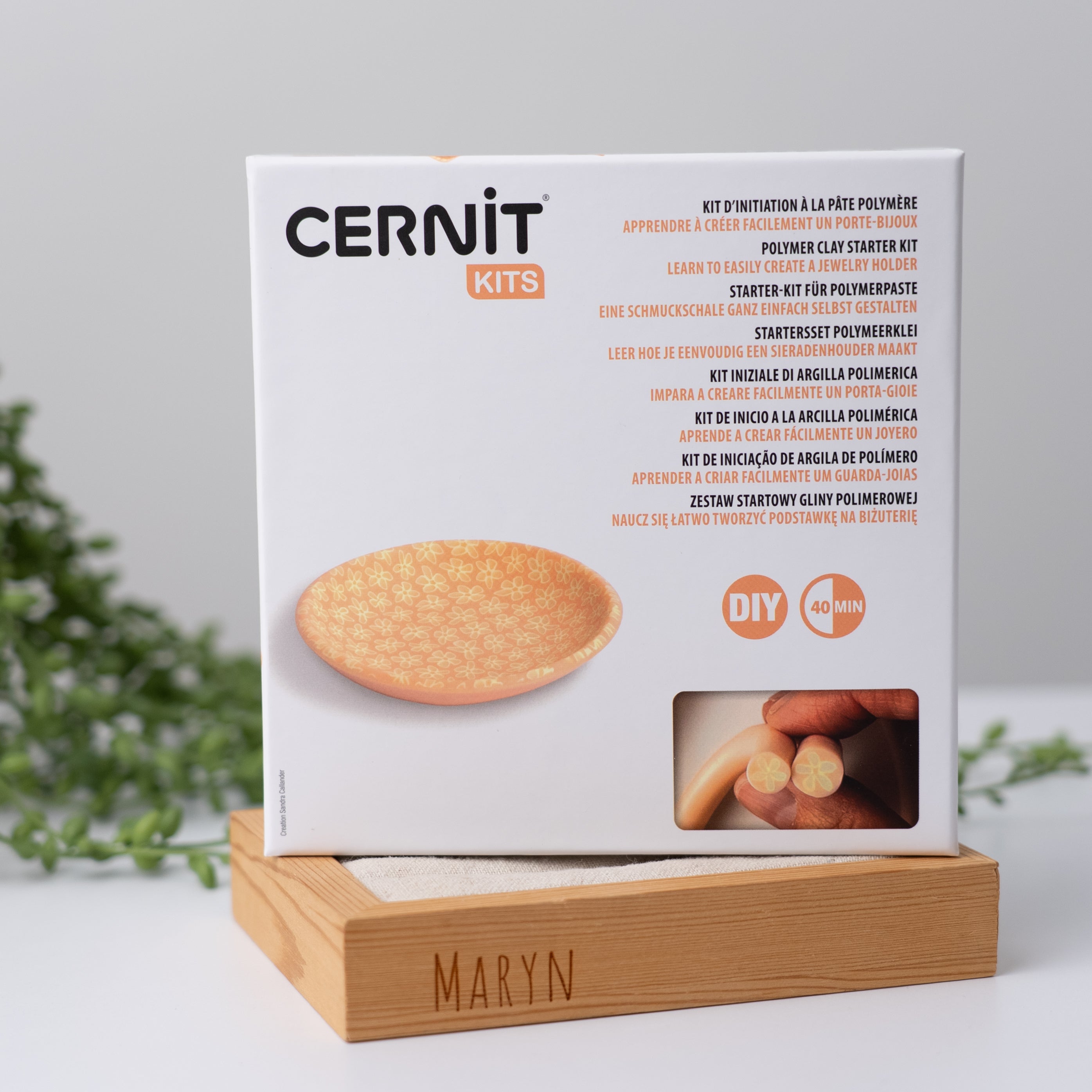 NEW!! Cernit Starter Kit "Jewellery Holder"