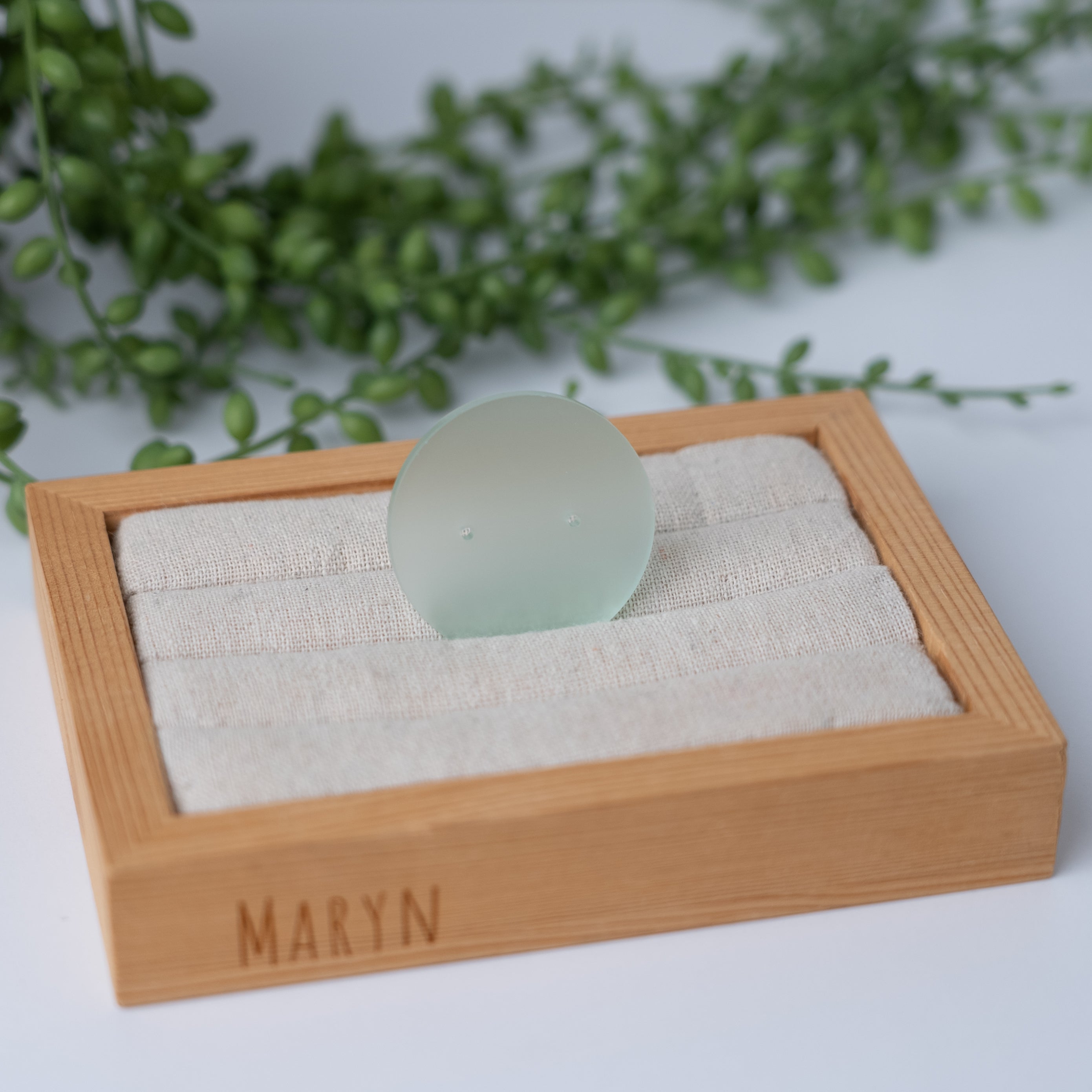 Colourfull Acryl earring card round mini (2••)