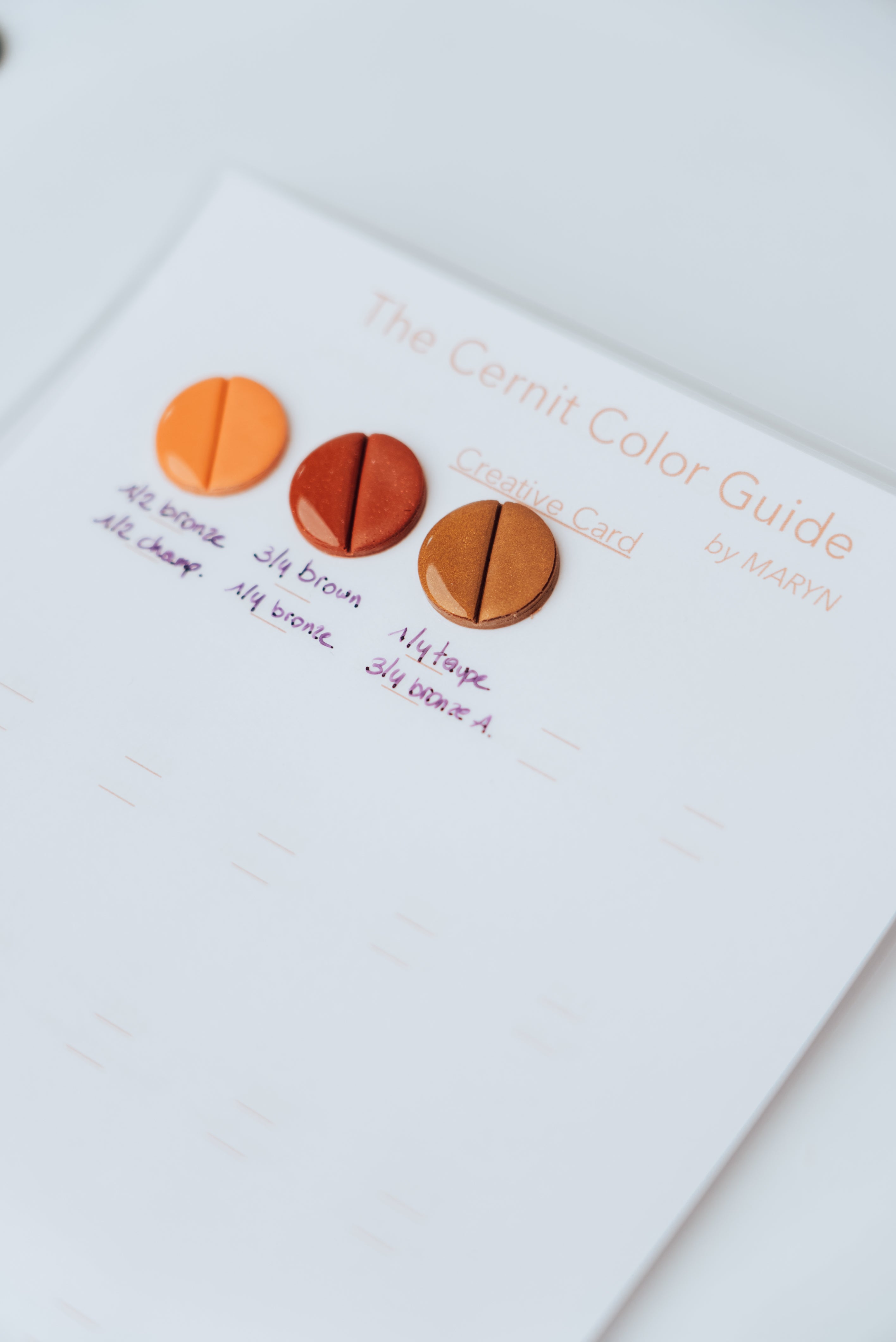 Cernit Color Swatch Collection