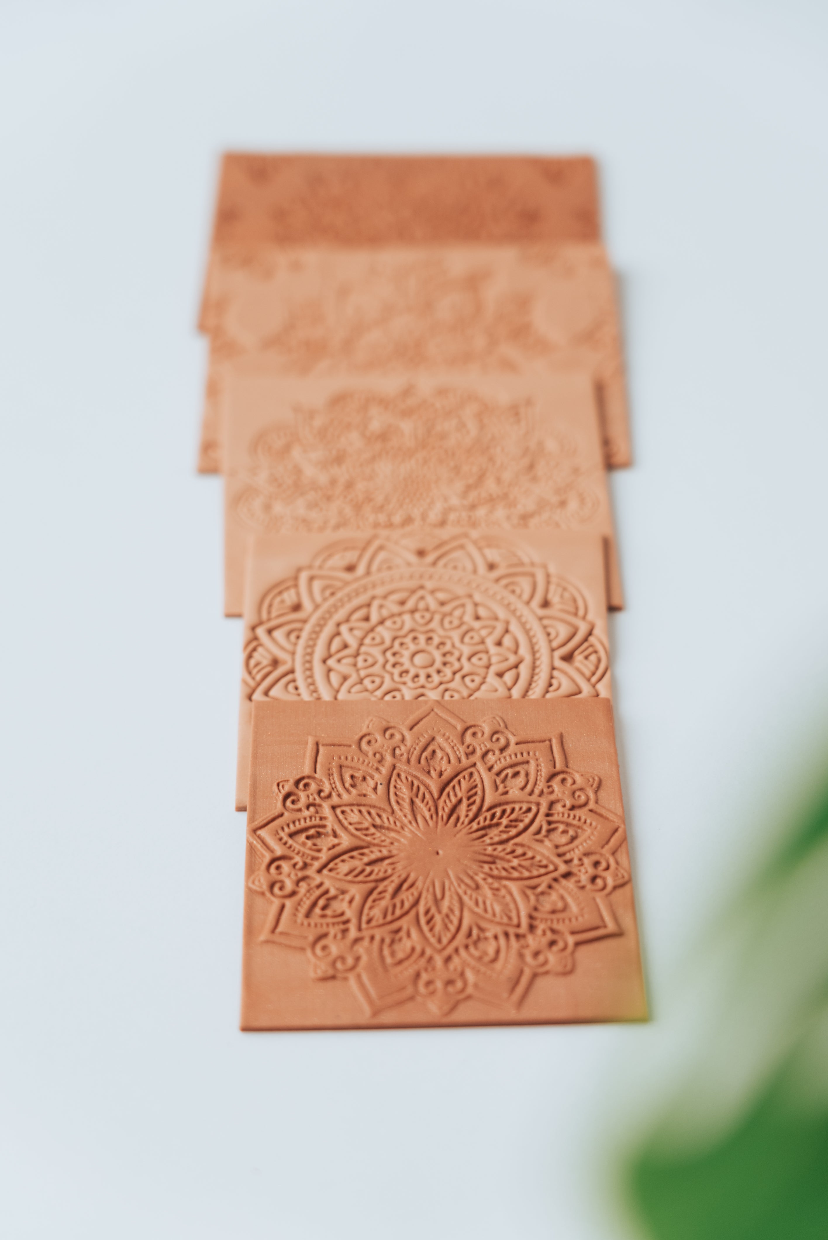 "Mandala D" Structuur roller