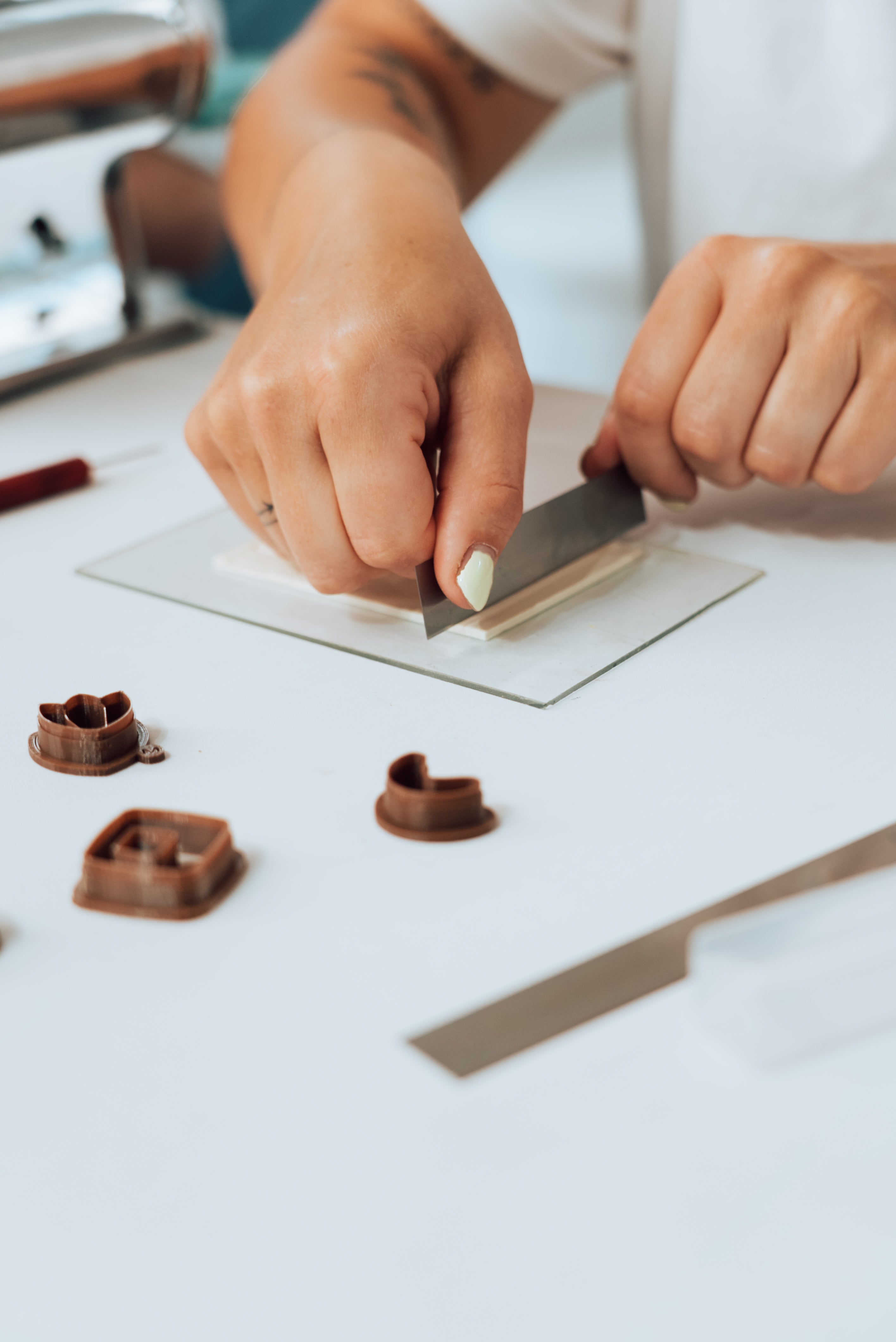 „Start To Clay“-Boxaufhänger