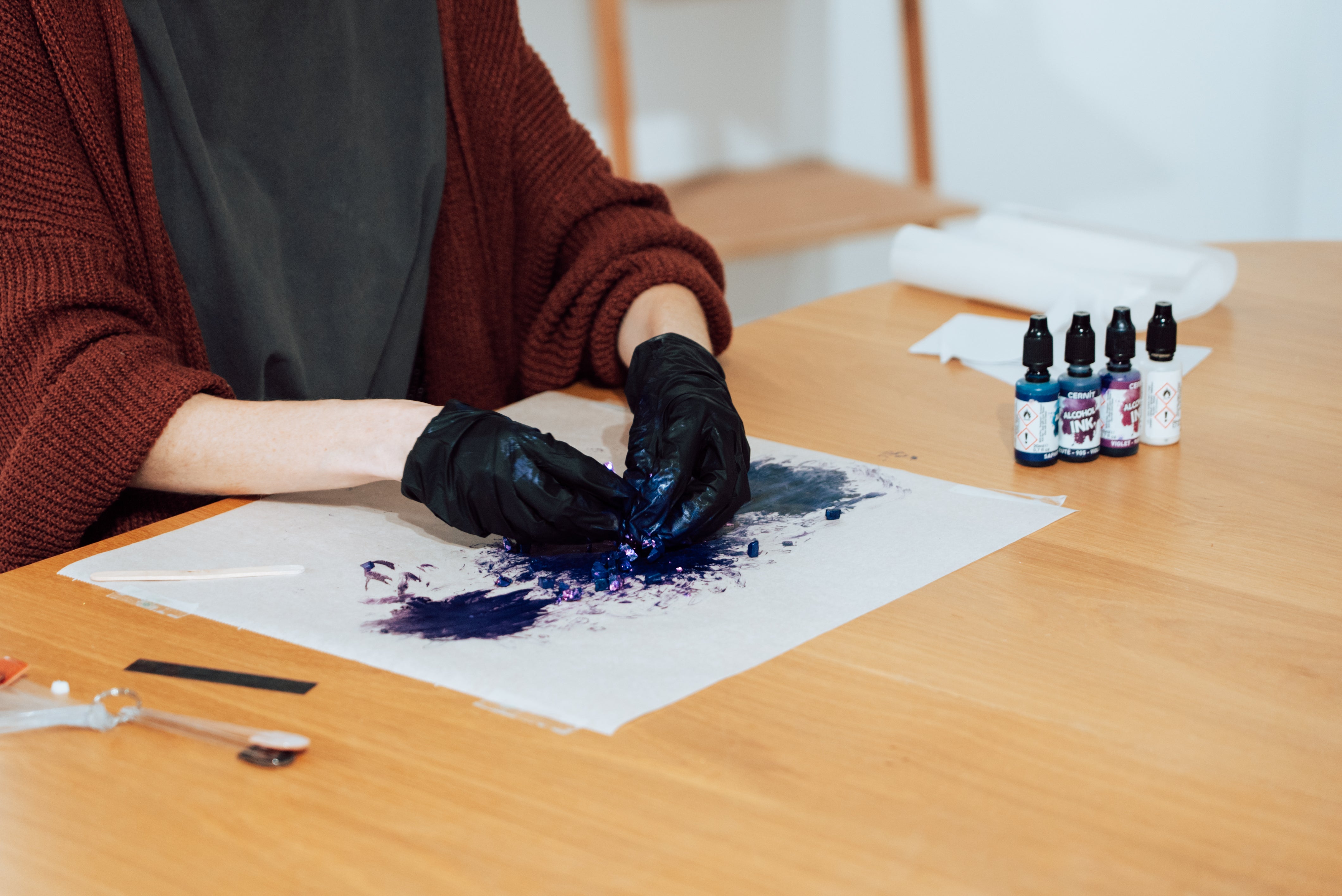 Demo Date "Marble Techniques"