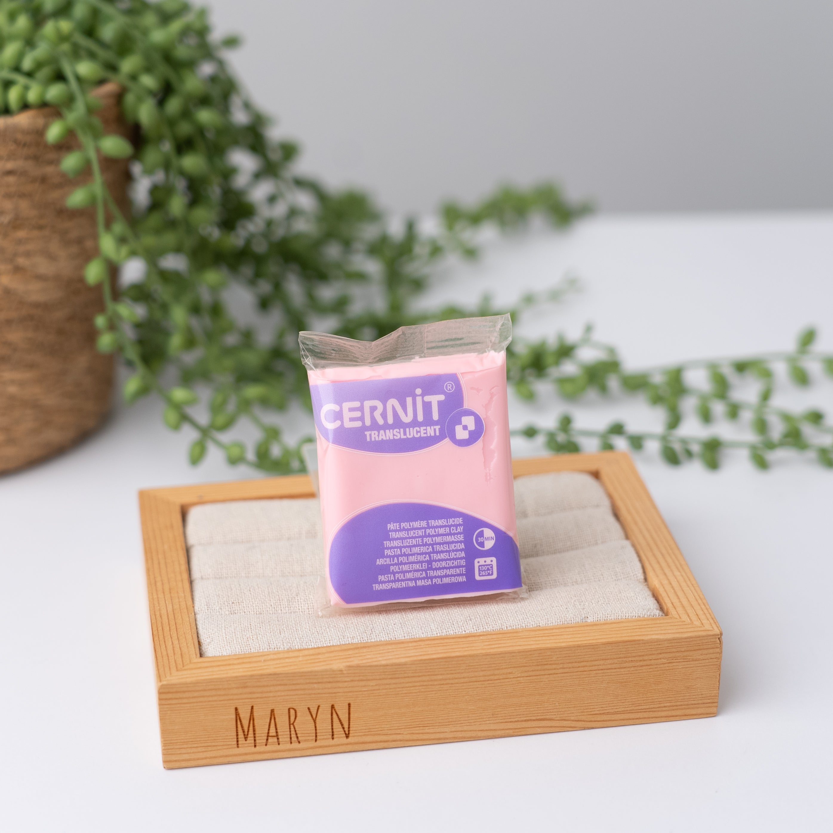 NEW!! "Pink Quartz" Transparante polymeerklei